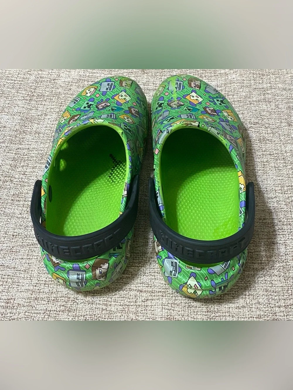 Minecraft clog shoes